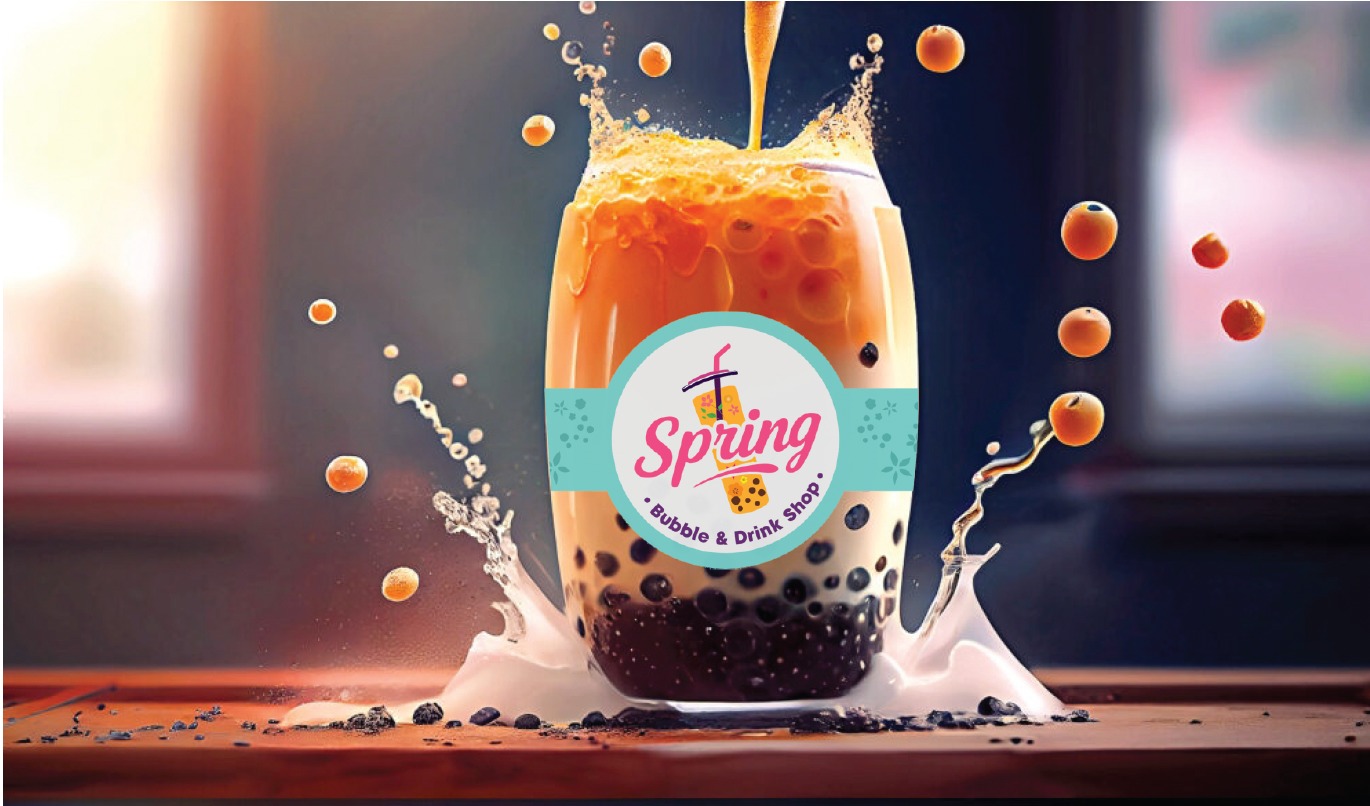 Spring Bubble Tea
